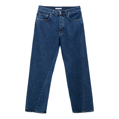 Hello Sunflower Wide Twist Rinse Blue 5094 Degli Uberti